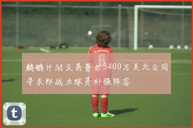 鹈鹕计划交易普尔3400万美元合同寻求即战力球员补强阵容